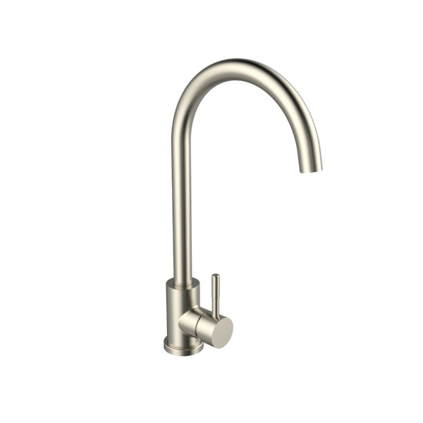 Смеситель для кухни однорычажный Orange Steel M99-005ni никель