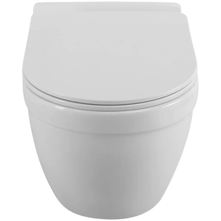 Унитаз подвесной безободковый BelBagno SENSO-TOR BB017CH-TOR/SC с сиденьем микролифт