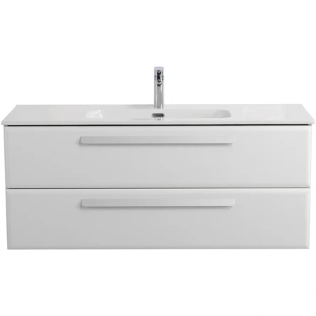 Тумба под раковину Cezares ECO-CER-N-1200-2C-SO-BL Bianco Lucido без ручек