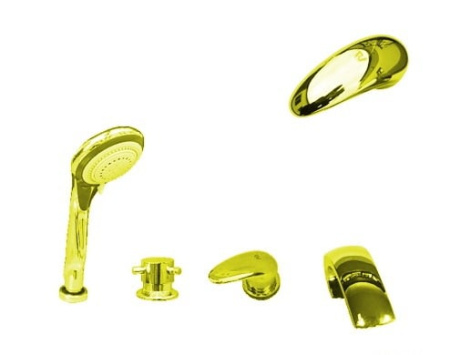 Смеситель на борт ванны Rav Slezak Dunaj D472.5PZ