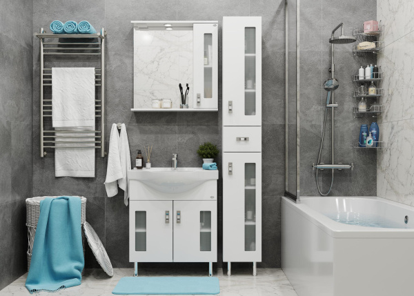 Тумба под раковину напольная Onika Кристалл 70 107024