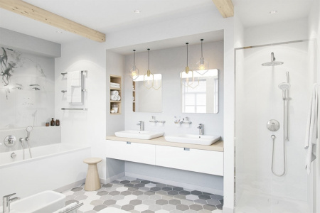 Смеситель для раковины Kludi Objekta 321260575