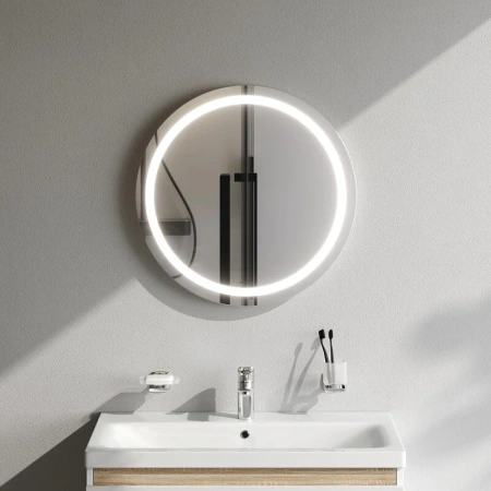 Зеркало сенсорное (60х60) Am.Pm X-Joy M85AMOX0601WG с LED-подсветкой