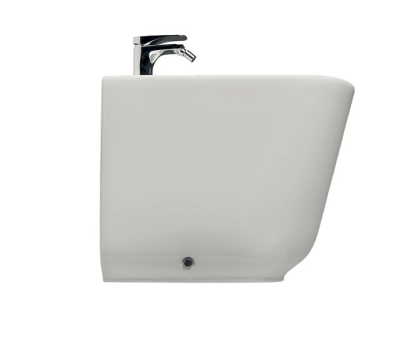 Биде напольное Kerasan Tribeca 512030 белый матовый