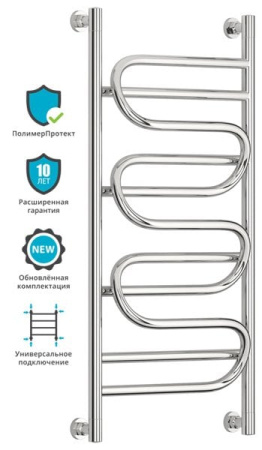 Водяной полотенцесушитель Сунержа Иллюзия 00-0210-9550