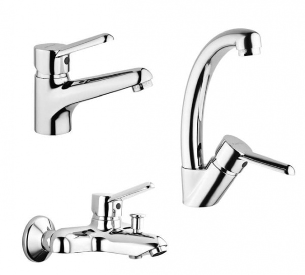 Набор смесителей 3 в 1 VITRA Viva Punto A49136EXP