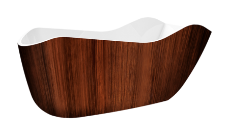 Акриловая ванна (172х79) Lagard TEONA Brown wood lgd-tna-bw