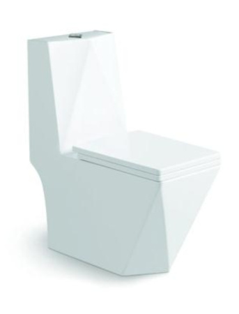Унитаз напольный безободковый SantiLine SL-5013