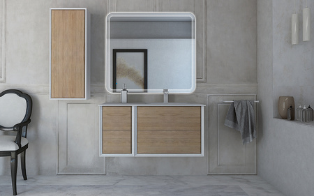 Шкаф подвесной Cezares Bellagio 54719 Rovere tabacco