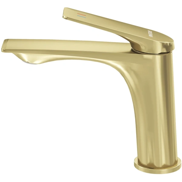 Смеситель для раковины Grossman Galaxy 510.K35.01.320 золото сатиновый