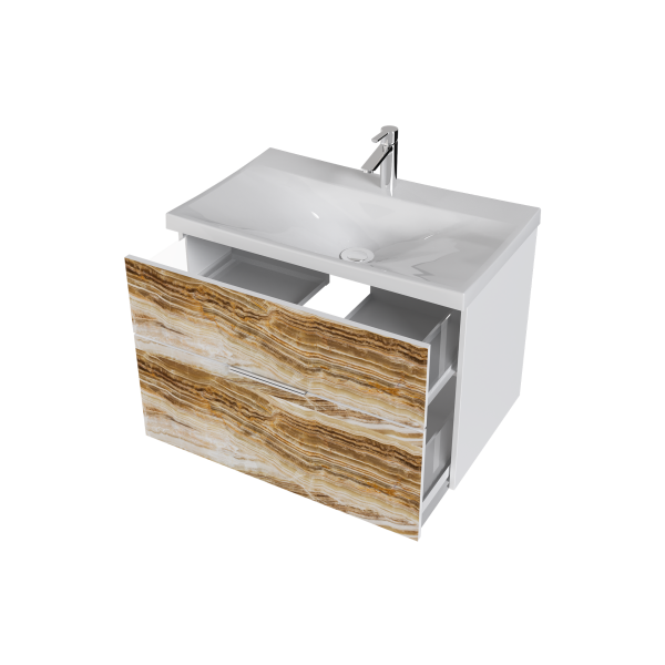 Тумба с раковиной Marka One Idalgo 75П У72783