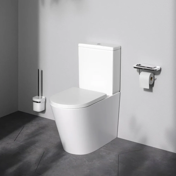 Напольный унитаз-компакт Am.Pm Func C8F8600SC, с сиденьем микролифт