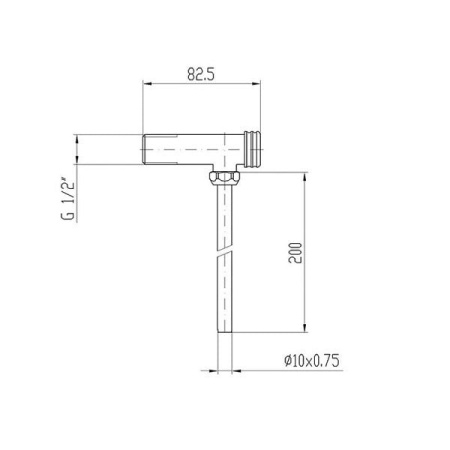 Вентиль для смыва писсуара Mofem 166-0007-00