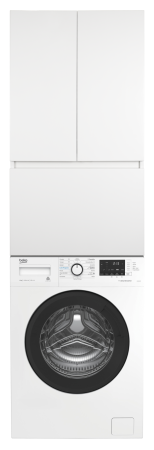 Шкаф с бельевой корзиной над стиральной машиной Misty Амур 60  Э-Ам08060-012Бк