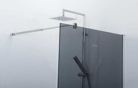 Душевая перегородка 100 см CEZARES LIBERTA LIBERTA-L-1-100-GR-Cr