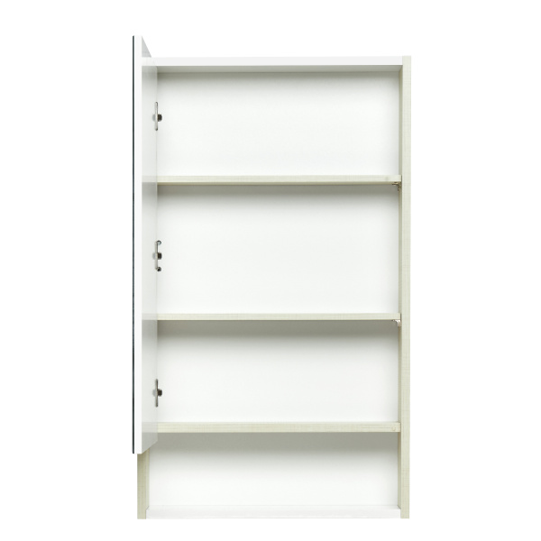 Зеркальный шкаф Aquaton Рико 50 белый, ясень фабрик 1A212302RIB90