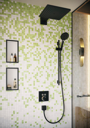 Мыльница Hansgrohe AddStoris 41746670 черный матовый