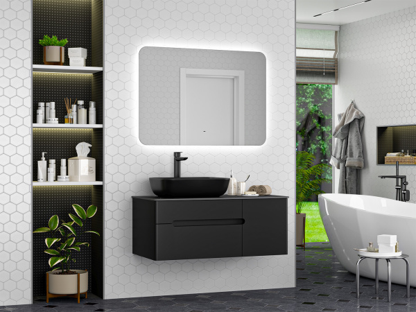 Тумба с раковиной Misty Роял 100 УТ000014976