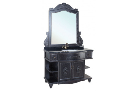 Зеркало Bellezza Аврора 115 4617837620040 черный