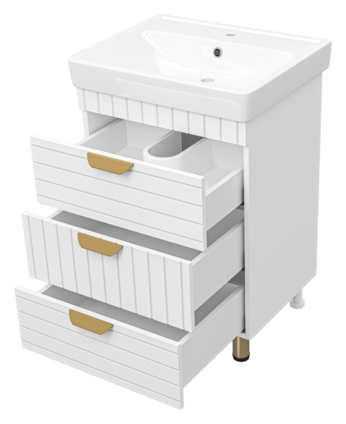 Тумба под раковину Brevita Gloster 60 GLOS-06060-01-2