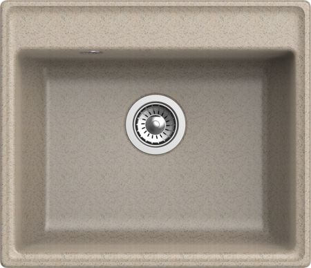 Кухонная мойка GranFest Vertex 580, V-580 песочный