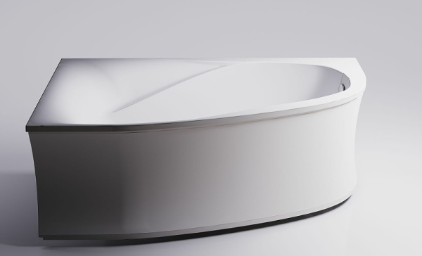 Ванна из искусственного камня Astra-Form Селена L (170х100) 01010080 белый матовый