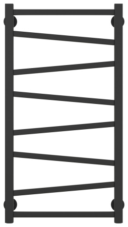 Полотенцесушитель Водяной Сунержа Сирокко (80х40) Темный Титан Муар 15-0253-8040