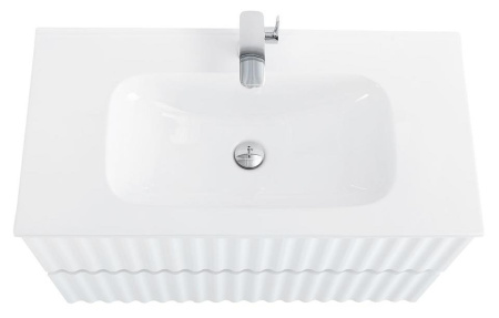 База под раковину Art&Max Еlegant AM-ELEGANT-900-2C-SO-BM-LED Белый матовый