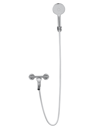 Смеситель для ванны с душем WONZON & WOGHAND CLICK, хром WW-FE05L221-CR