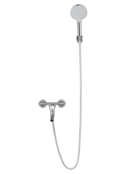 Смеситель для ванны с душем WONZON & WOGHAND CLICK, хром WW-FE05L221-CR