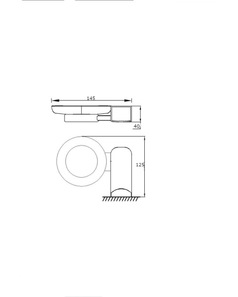 Мыльница керамическая RUSH Thira TR36411