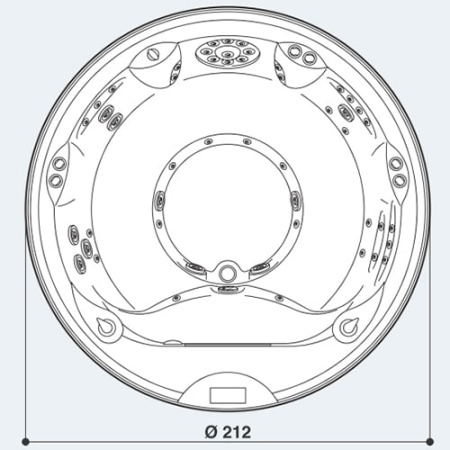 Минибассейн JACUZZI ALIMIA 944513365