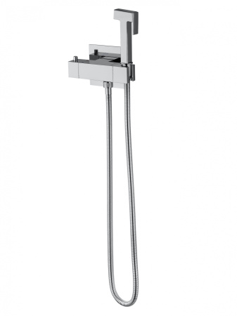 Смеситель с гигиеническим душем и термостатом встраиваемый WONZON & WOGHAND, хром WW-88819903-CR