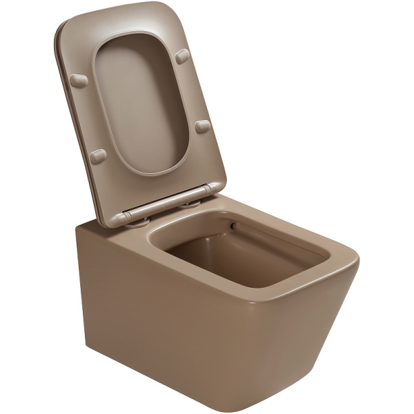 Унитаз подвесной безободковый SantiLine SL-5007KH