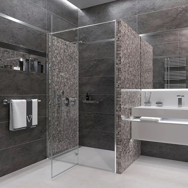 Душевая дверь Veconi Vianno VN-73, (80x195) VN73-80-01-C4