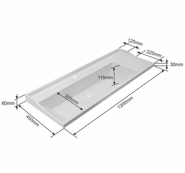Раковина СанТа Сириус 120