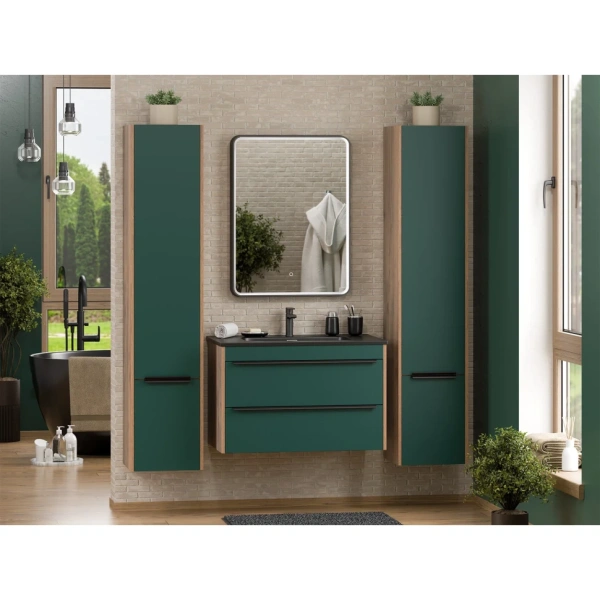 Тумба под раковину 80 Brevita Greenwood GRE-09080-0802Я без раковины