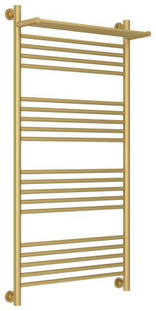 Полотенцесушитель Водяной Сунержа Богема с полкой + (120х60) Матовое Золото 032-0223-1260