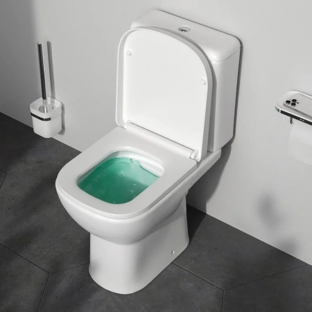 Унитаз напольный безободковый Am.Pm Func C85C8601SC, с сиденьем микролифт