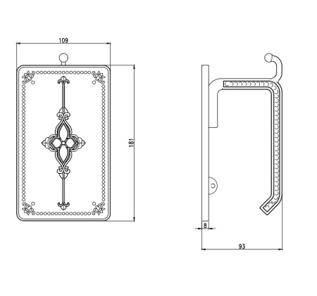 Держатель для туалетной бумаги Bronze de Luxe Royal R25017