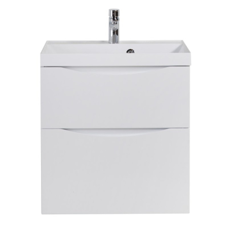 База под раковину подвесная BelBagno MARINO-H60-700-2C-SO-BL-P Bianco Lucido