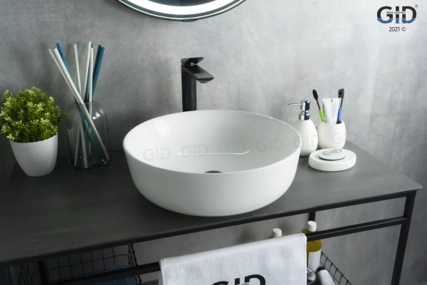 Раковина накладная (41,5х41,5) Gid D1315