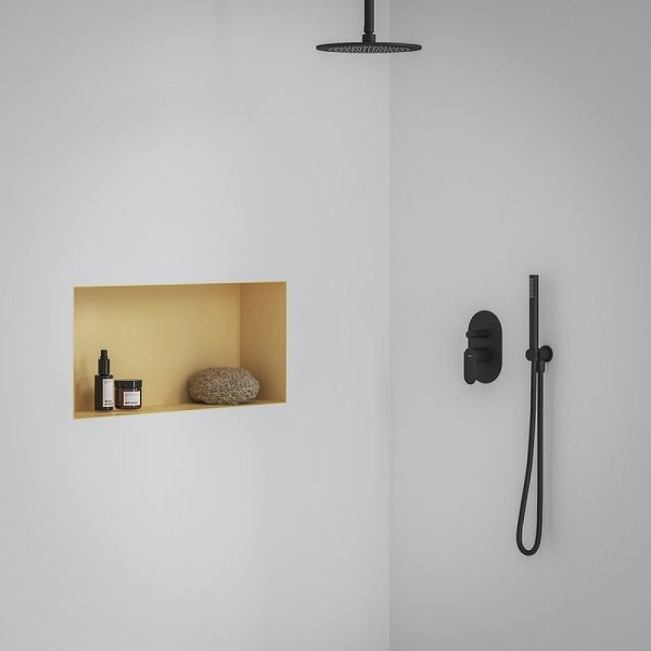 Смеситель для душа Ravak Eleganta EL 061.20BLM.O2 X070298 черный