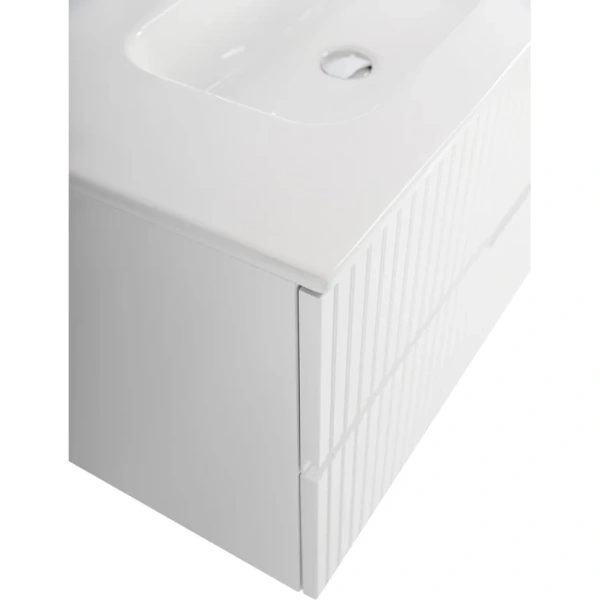 Тумба под раковину Cezares DUET-N-1200-2C-SO-BL-L Bianco Lucido