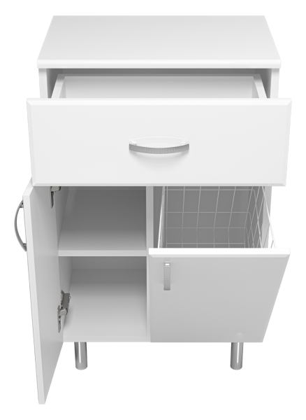 Комод Люси 50 с бельевой корзиной Э-Люс07050-011Бк