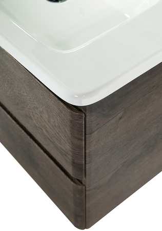 База под раковину BelBagno ALBANO-CER-800-2C-SO-RNG подвесная Robere Nature Grigio