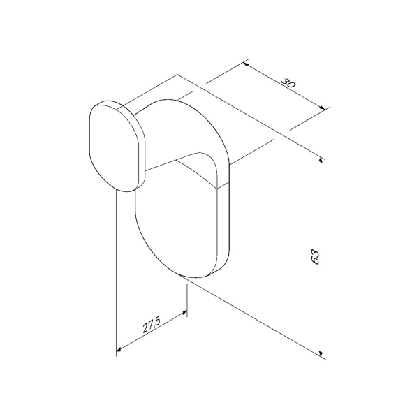 Крючок для полотенец Am.Pm X-Joy A84345522