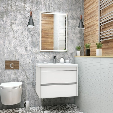 База под раковину Art&max Family-750-2C-SO-BL Bianco Lucido