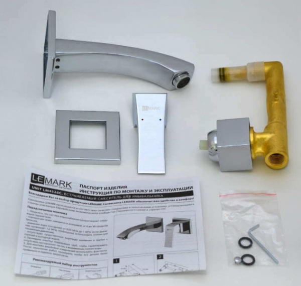 Смеситель для раковины Lemark Unit (LM4526C)