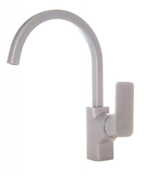 Смеситель для кухни D&K Berlin (DA1432421) высокий грей